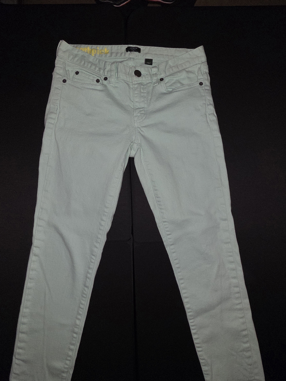 J. Crew Mint Skinny Jeans Size 28x26